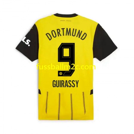 Fußballtrikots Borussia Dortmund Serhou Guirassy 9 Heim Trikotsatz 2024-2025